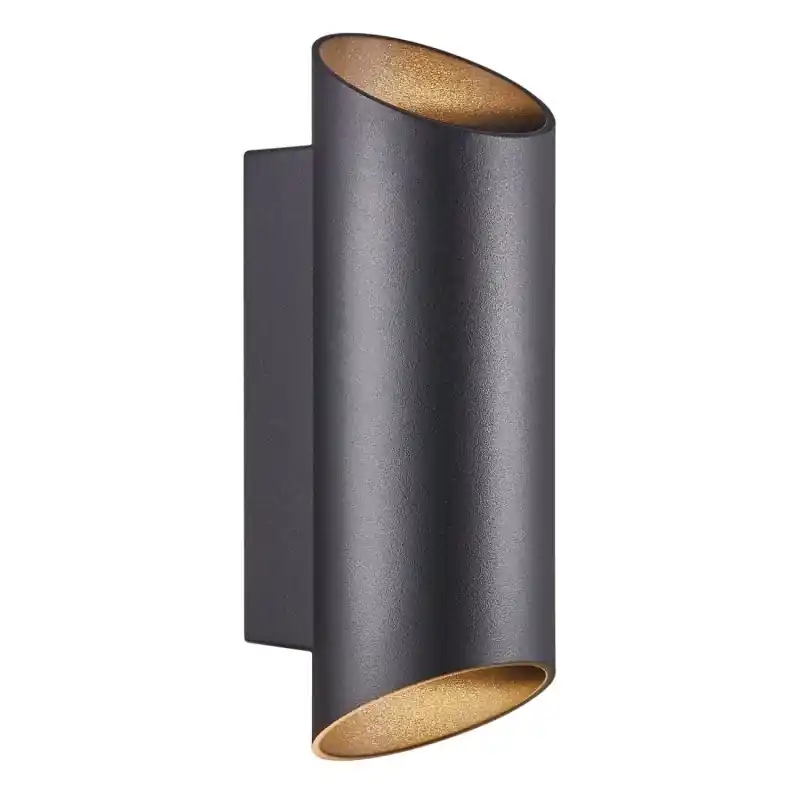 Oferta promocyjna - NICO ROUND 22 kinkiet zewnętrzny NORDLUX, 2xGU10, czarny, IP54, max 2x35W