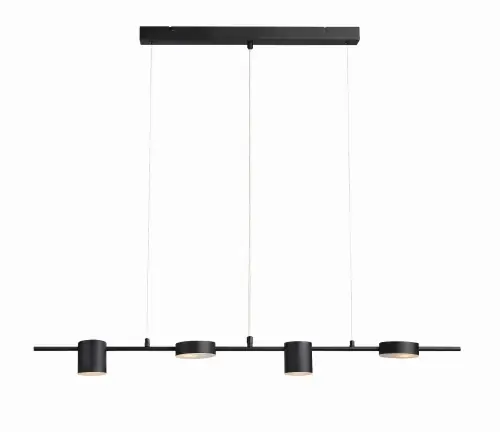 Superoferta - Lampa wisząca ROW 4L Czarny 107746 Markslojd